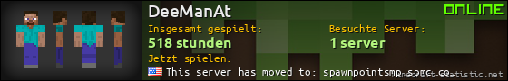 Benutzerleisten 560x90 für DeeManAt
