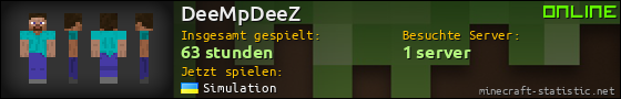 Benutzerleisten 560x90 für DeeMpDeeZ