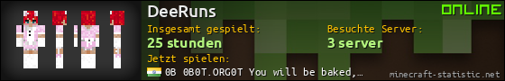 Benutzerleisten 560x90 für DeeRuns