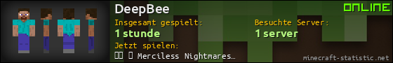 Benutzerleisten 560x90 für DeepBee