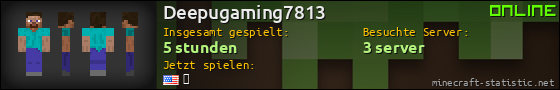 Benutzerleisten 560x90 für Deepugaming7813