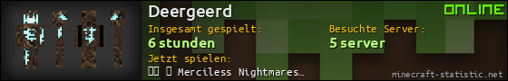 Benutzerleisten 560x90 für Deergeerd