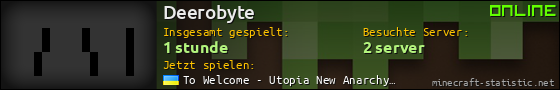 Benutzerleisten 560x90 für Deerobyte