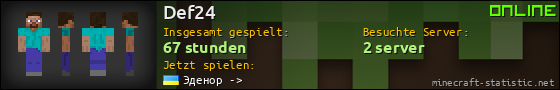 Benutzerleisten 560x90 für Def24