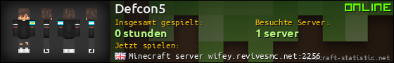 Benutzerleisten 560x90 für Defcon5