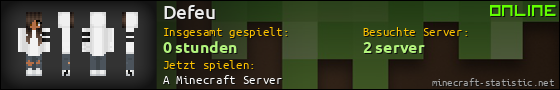 Benutzerleisten 560x90 für Defeu