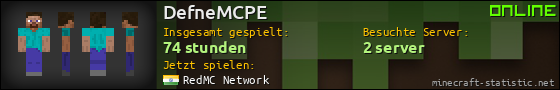 Benutzerleisten 560x90 für DefneMCPE