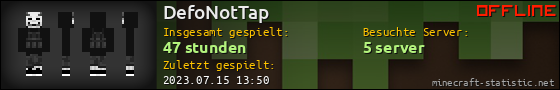Benutzerleisten 560x90 für DefoNotTap