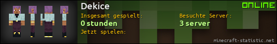 Benutzerleisten 560x90 für Dekice