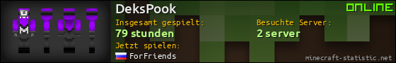 Benutzerleisten 560x90 für DeksPook