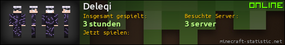 Benutzerleisten 560x90 für Deleqi