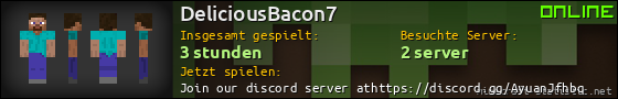 Benutzerleisten 560x90 für DeliciousBacon7