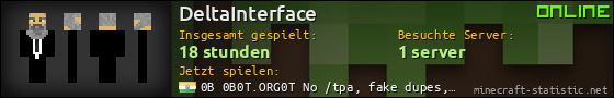 Benutzerleisten 560x90 für DeltaInterface