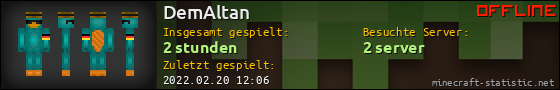 Benutzerleisten 560x90 für DemAltan