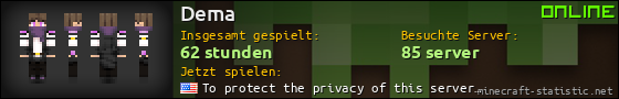 Benutzerleisten 560x90 für Dema