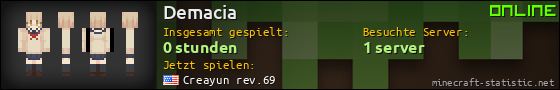 Benutzerleisten 560x90 für Demacia