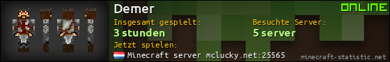 Benutzerleisten 560x90 für Demer