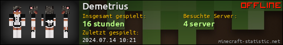 Benutzerleisten 560x90 für Demetrius