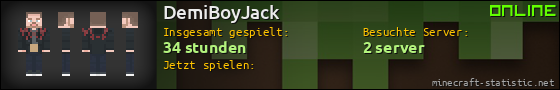 Benutzerleisten 560x90 für DemiBoyJack