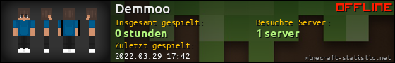 Benutzerleisten 560x90 für Demmoo