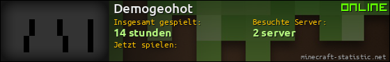 Benutzerleisten 560x90 für Demogeohot