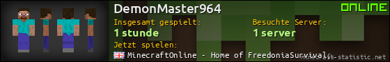 Benutzerleisten 560x90 für DemonMaster964