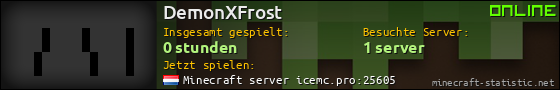 Benutzerleisten 560x90 für DemonXFrost