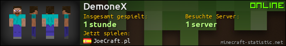 Benutzerleisten 560x90 für DemoneX