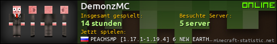 Benutzerleisten 560x90 für DemonzMC