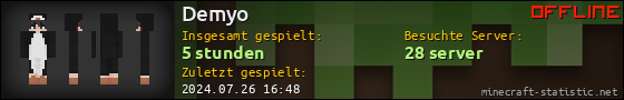 Benutzerleisten 560x90 für Demyo