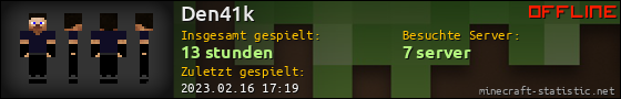 Benutzerleisten 560x90 für Den41k
