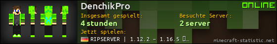 Benutzerleisten 560x90 für DenchikPro