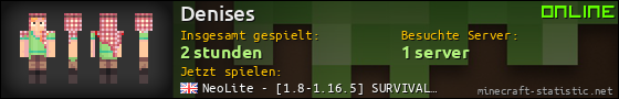 Benutzerleisten 560x90 für Denises
