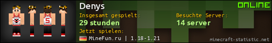 Benutzerleisten 560x90 für Denys
