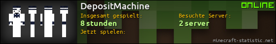 Benutzerleisten 560x90 für DepositMachine