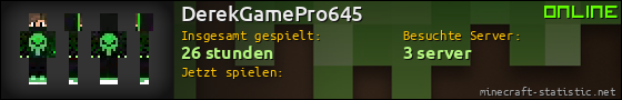 Benutzerleisten 560x90 für DerekGamePro645