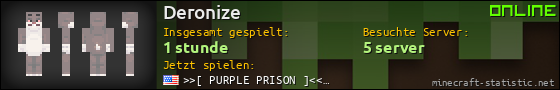 Benutzerleisten 560x90 für Deronize