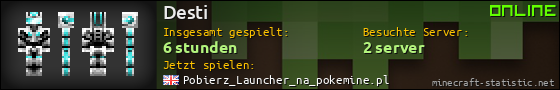 Benutzerleisten 560x90 für Desti
