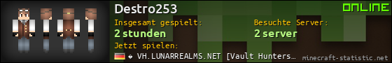 Benutzerleisten 560x90 für Destro253