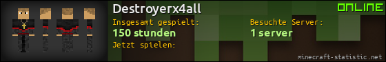 Benutzerleisten 560x90 für Destroyerx4all