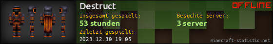 Benutzerleisten 560x90 für Destruct