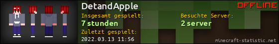 Benutzerleisten 560x90 für DetandApple