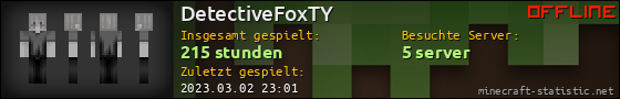 Benutzerleisten 560x90 für DetectiveFoxTY