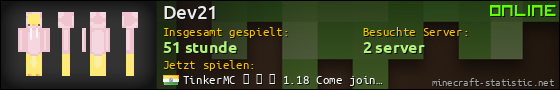 Benutzerleisten 560x90 für Dev21