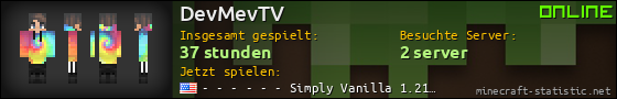 Benutzerleisten 560x90 für DevMevTV