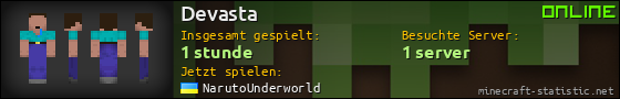 Benutzerleisten 560x90 für Devasta