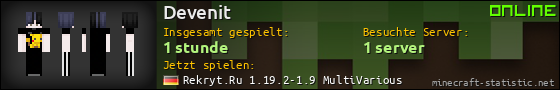 Benutzerleisten 560x90 für Devenit