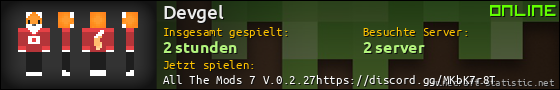 Benutzerleisten 560x90 für Devgel