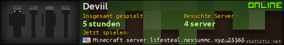 Benutzerleisten 560x90 für Deviil