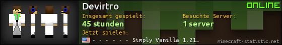 Benutzerleisten 560x90 für Devirtro